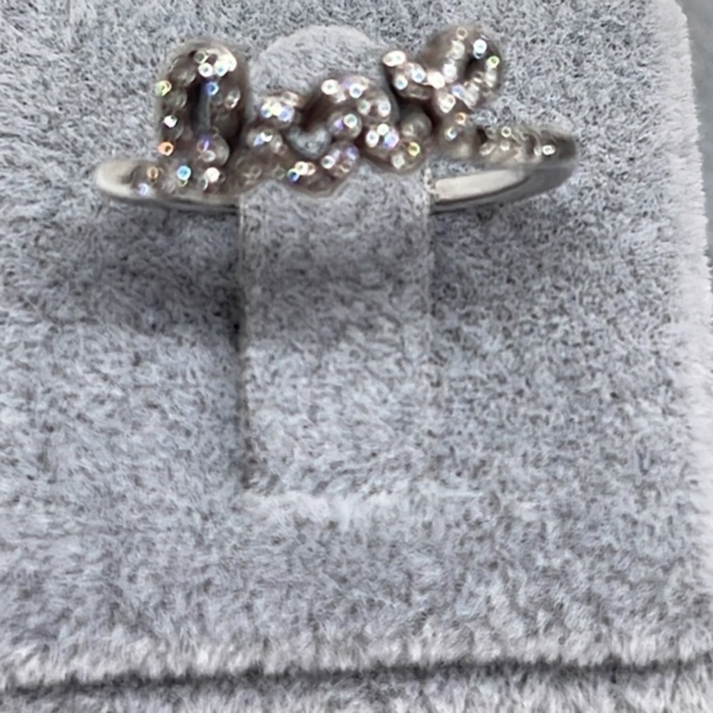 Pandora 925 silver love ring